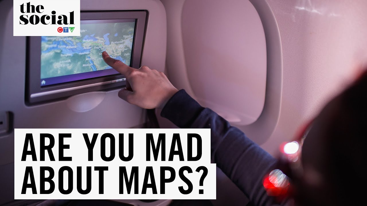 Inflight Map Do You Watch the In-Flight Map the Entire Flight? | The Social - YouTube
