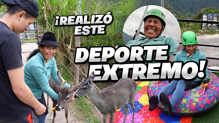 MI MADRE CONOCIO A LOS VENADOS Y REALIZO UN DEPORTE EXTREMO | John Valverde