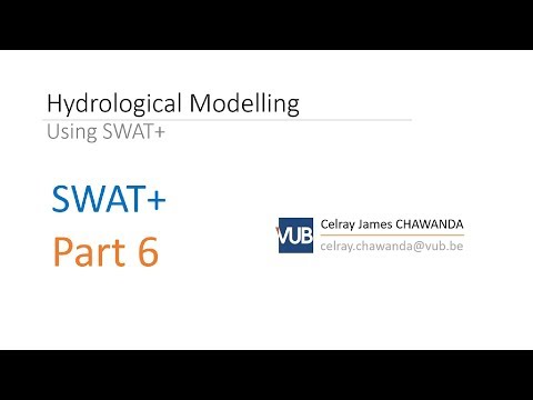 Introduction to SWAT+ Part 6 - Calculating NSE and PBIAS and checking Soil Water Balance.