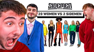 Reacting To 20 WOMEN VS 2 SIDEMEN: ANGRY GINGE & DANNY AARONS EDITION