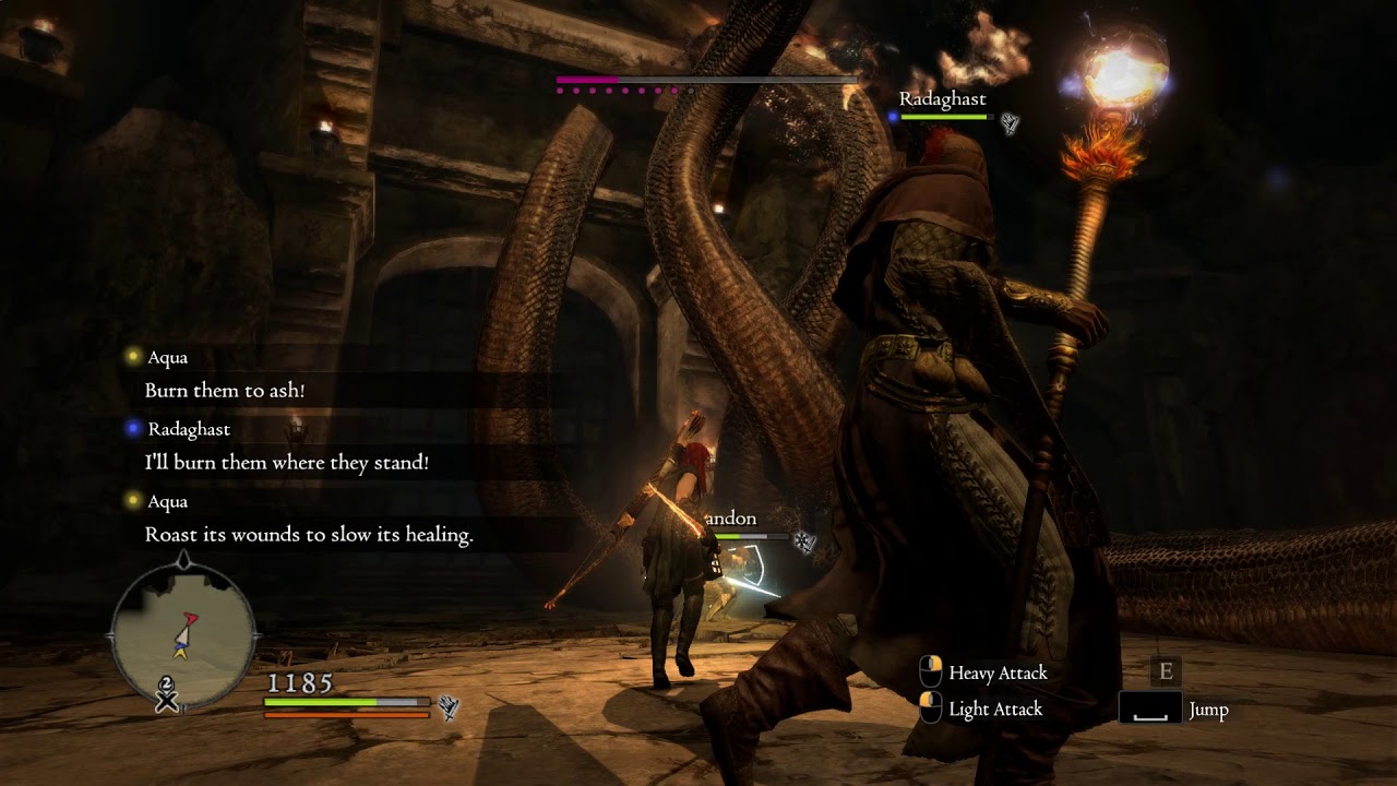 Launchboard Hydra technique, Dragons Dogma