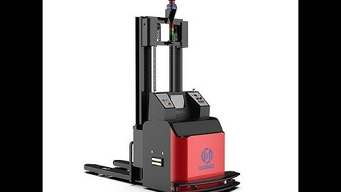 Danbach Robot Automated Guided Vehicles Wireless Stacker Forklift AGV Customized Fork