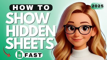 How to Show Hidden Sheets in Google Sheet