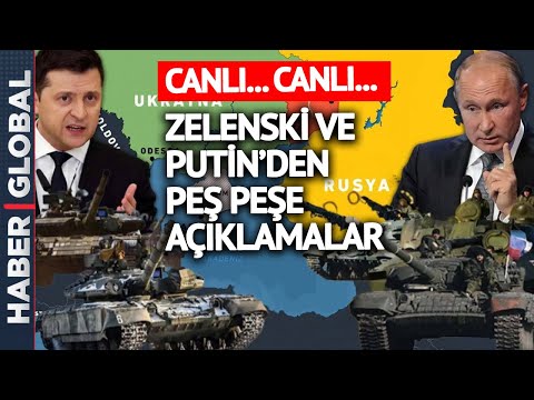 CANLI I Rusya'nın Saldırısında 16. Gün! Putin ve Zelenski'den Peş Peşe Açıklamalar Geldi!