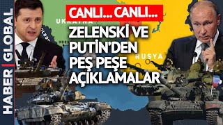 CANLI I Rusya'nın Saldırısında 16. Gün! Putin ve Zelenski'den Peş Peşe Açıklamalar Geldi!