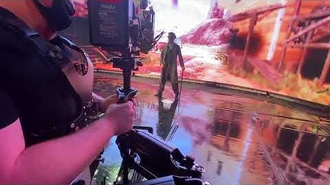 Next-Gen Virtual Production XR Stage behind the scenes DIRECTED by DAMIEN J BARTLETT Cowboy Showdown