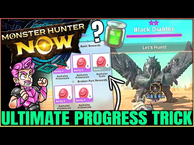 Niantic release Monster Hunter Now material drop rate boost to