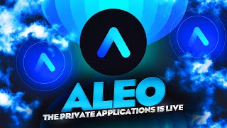 Aleo. The private applications is live screenshot 3