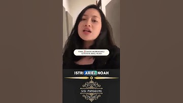 VIRAL‼️Wanita Ini Ngaku Istri Ariel NOAH, Netizen Heboh!