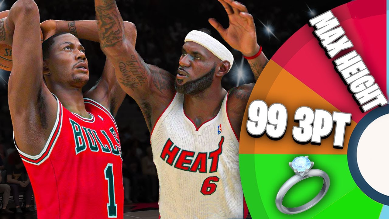 Derrick Rose Career Controlled By Upgrade Wheel YouTube