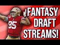 Fantasy Rankings and Draft Stream!