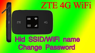 አስገራሚዋ ተንቀሳቃሽ ዋይፋይ  Mobile Wifi ZTE 4G LTE basics | Password HID  SSID | Change Admin Password