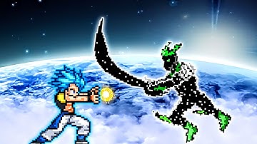 Gogeta DBS (all form) (New) VS Alien X in Jump Force Mugen