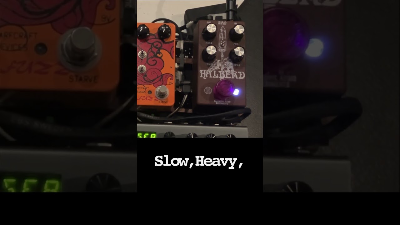 This Overdrive Bleeds Emotion. EAE Halberd