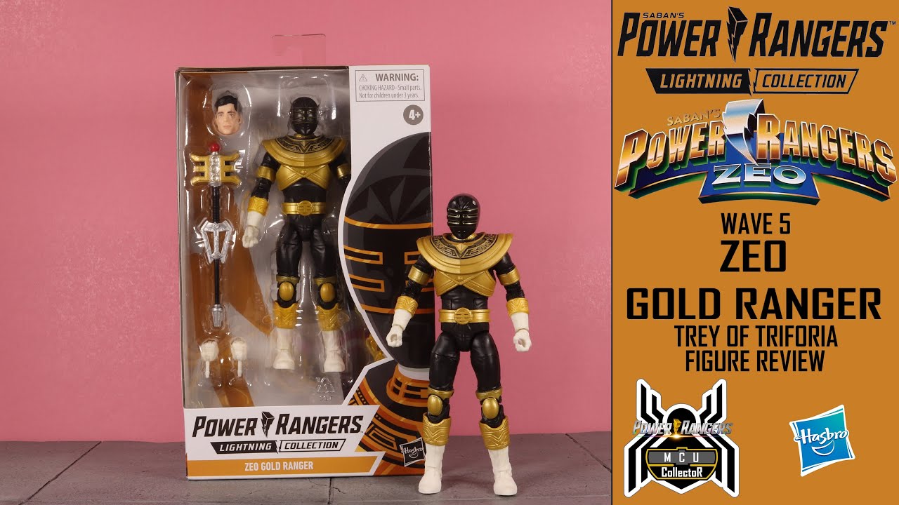 Power Rangers Lightning Collection Gold Ranger Action Figure Hasbro 
