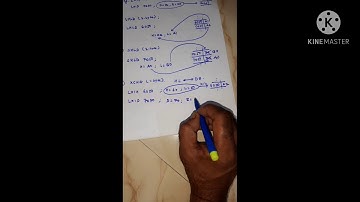 8085 LXI , LHLD , SHLD , XCHG instructions