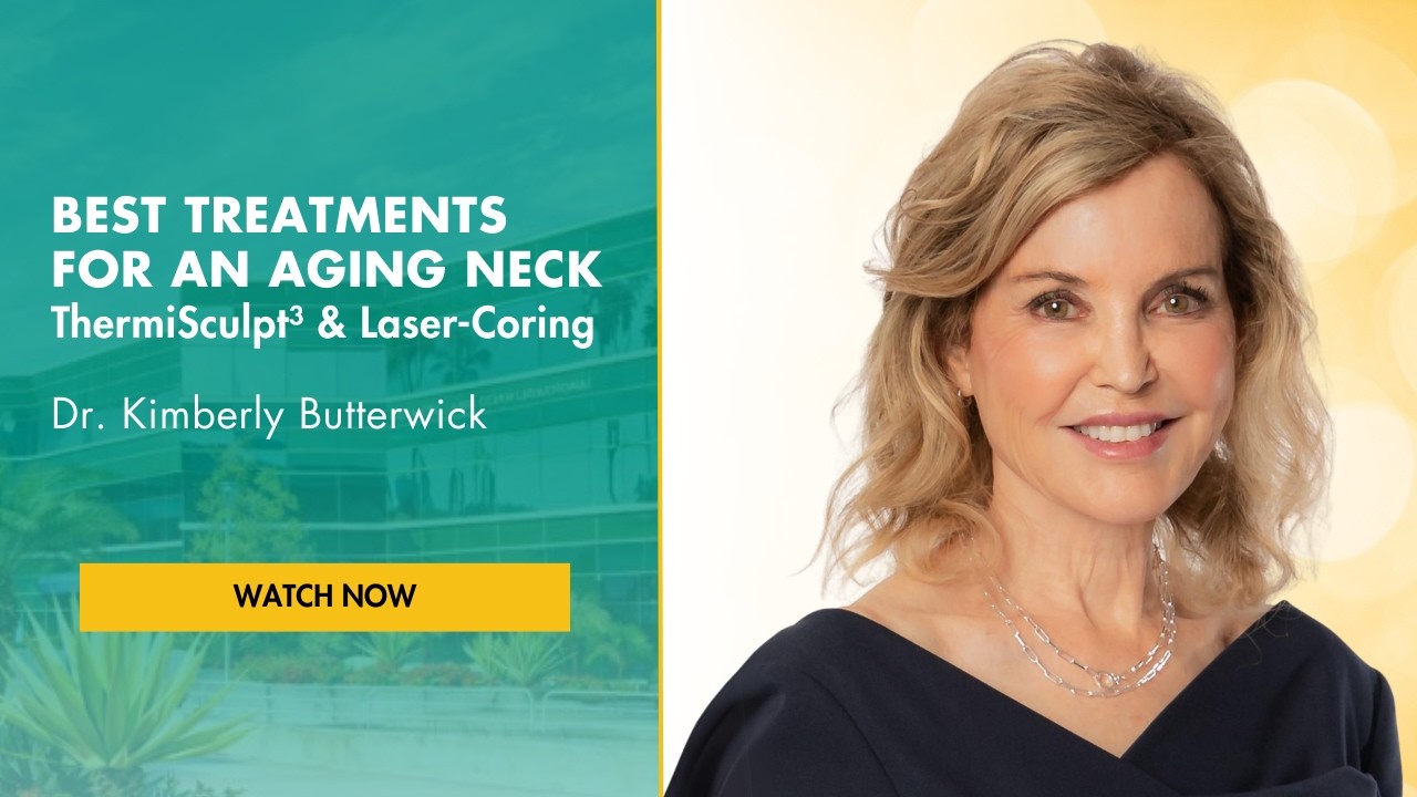 Banner for Best Treatments for an Aging Neck - ThermiSculpt³ and Introducing Laser-Coring | Webinar