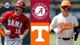 #24 Alabama vs #1 Tennessee Highlights (Game 3) | 2022 College Baseball Highlights