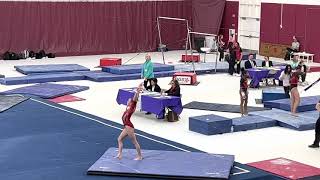 L10 Floor - Brestyans Invitational:  9.650 (1st) - Morgan Clements
