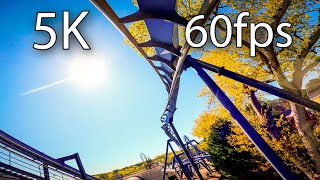 Batman: The Ride front seat on-ride 5K POV @60fps Six Flags Over Georgia