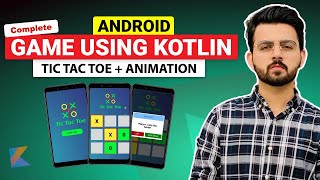 Complete Android Gaming App (Tic Tac Toe) using Kotlin in Urdu/Hindi screenshot 5