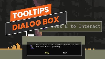 Easy Tooltips & Dialog Box / Textbox #gamemaker