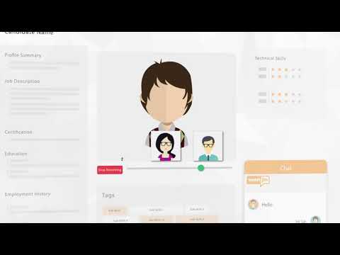 Video Interview Platform  Animated Explainer Video by Prudent Agency  Monjin