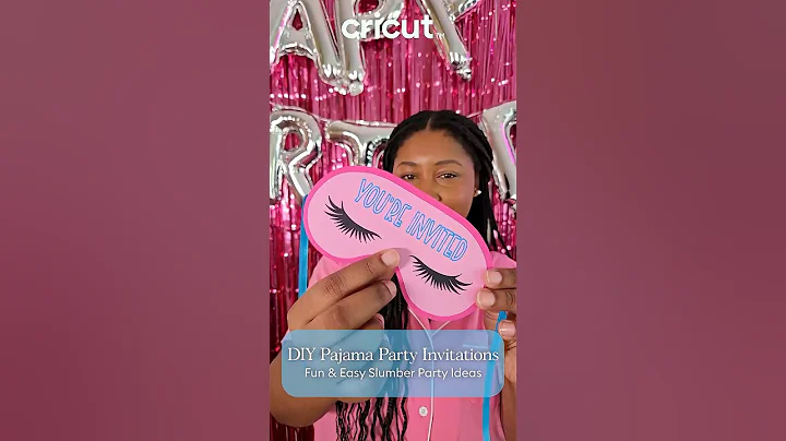 Fun & Easy PJ Party Invites 🪩