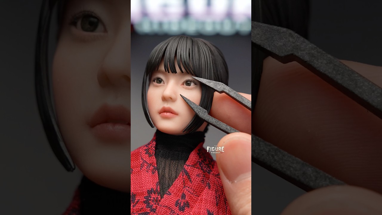 Фигурка девочки за 649 долларов с настоящими ресницами😱 