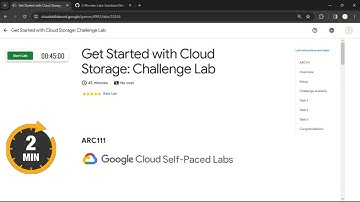 Get Started with Cloud Storage: Challenge Lab | #qwiklabs | #ARC111