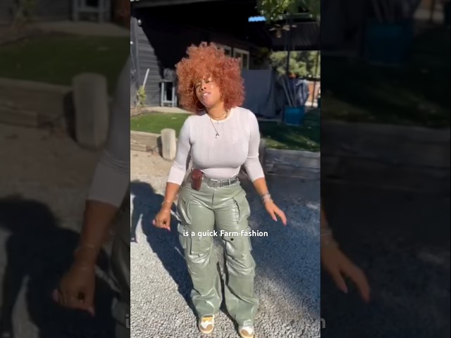 🤗 #fashion #farm love some cargos ❤️