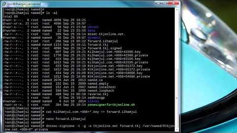 Optional Part : Add new Domain into your DNSSEC ready DNS Server