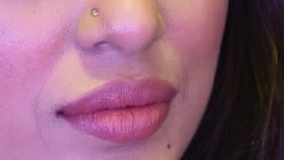 Actress Sobhita Dhulipala Lips And Face Closeup