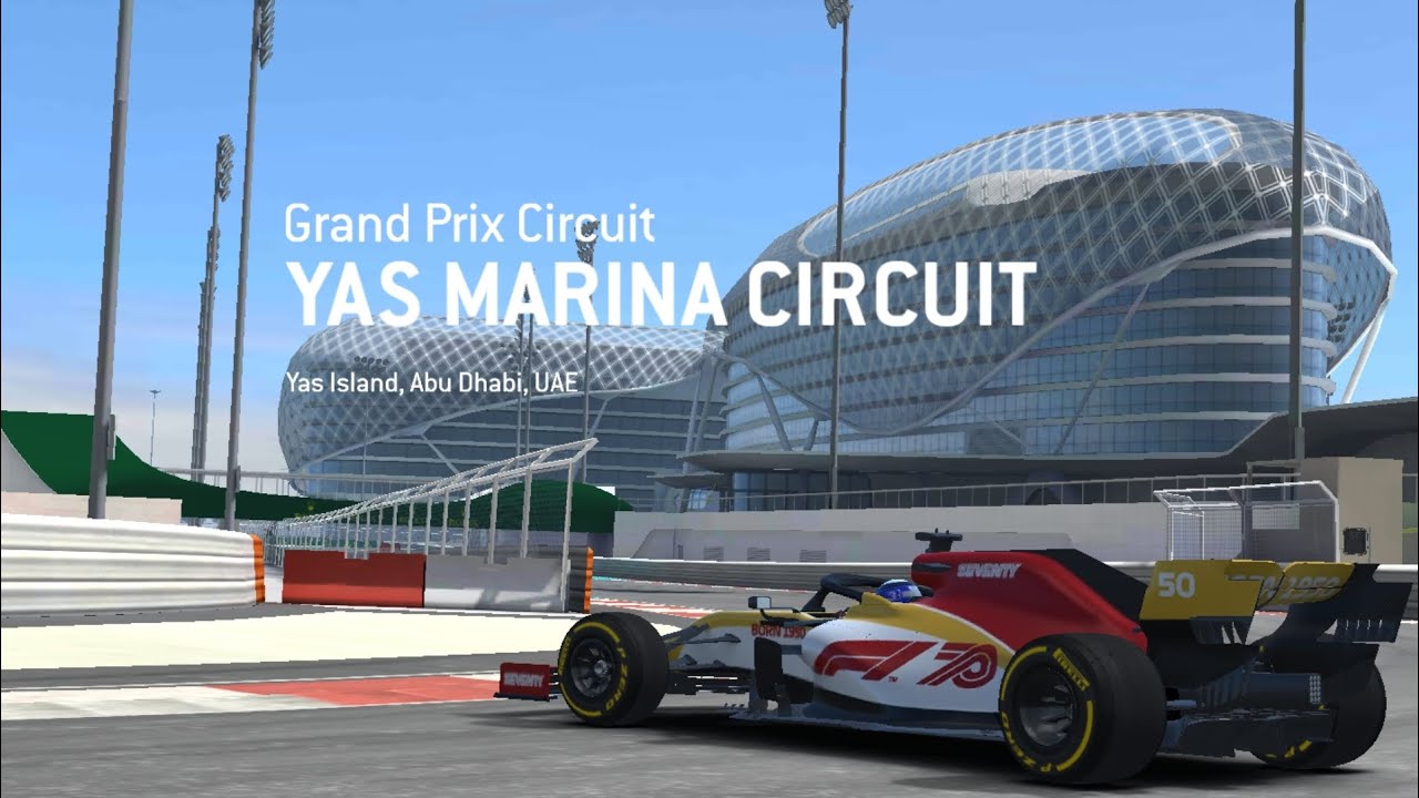 Real Racing 3 F1 Academy Car (Yas Marina Circuit) YouTube