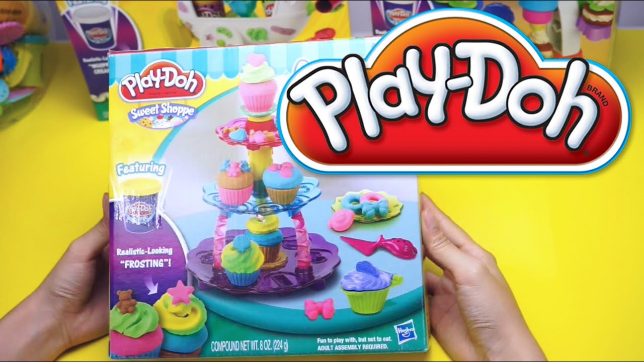 PlayDoh CUPCAKE TOWER Sweet Shoppe Clay Fun