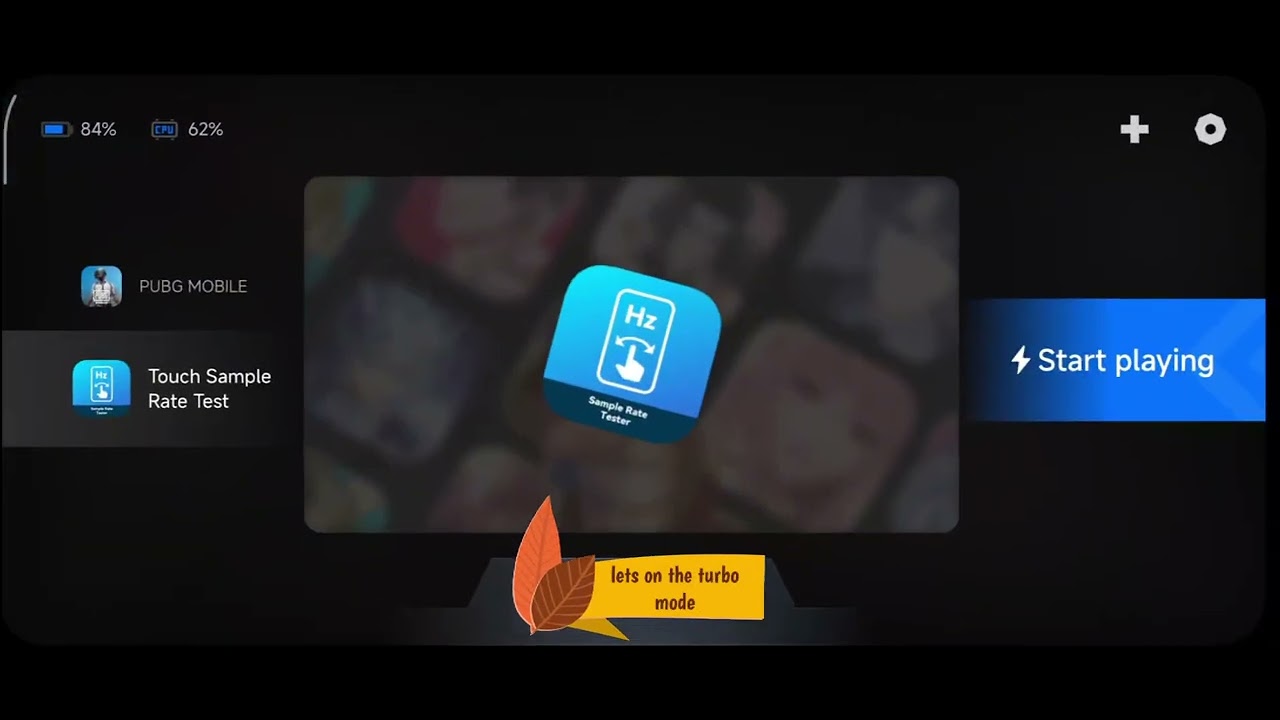 TOUCH SAMPLING RATE TEST OF XIAOMI 13T PRO WITH GAME TURBO MODE ON/OFF 📴APP  link in description 