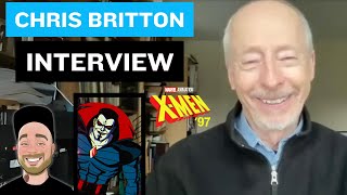 Chris Britton (Mr. Sinister) - Interview | X-Men 97 *Spoilers*