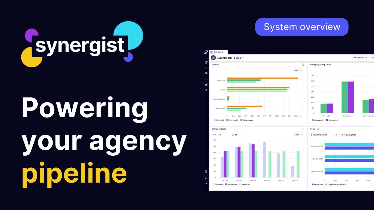 Powering your pipeline with Synergist | Agency management software