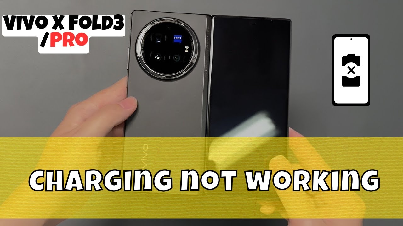 Charging Problem Vivo X Fold3 / Pro || How to solve charging issues ...