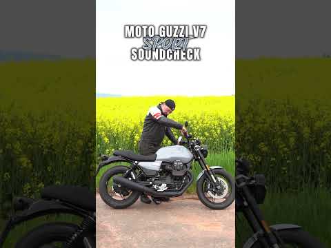 Moto Guzzi V7 Sport im Soundcheck
