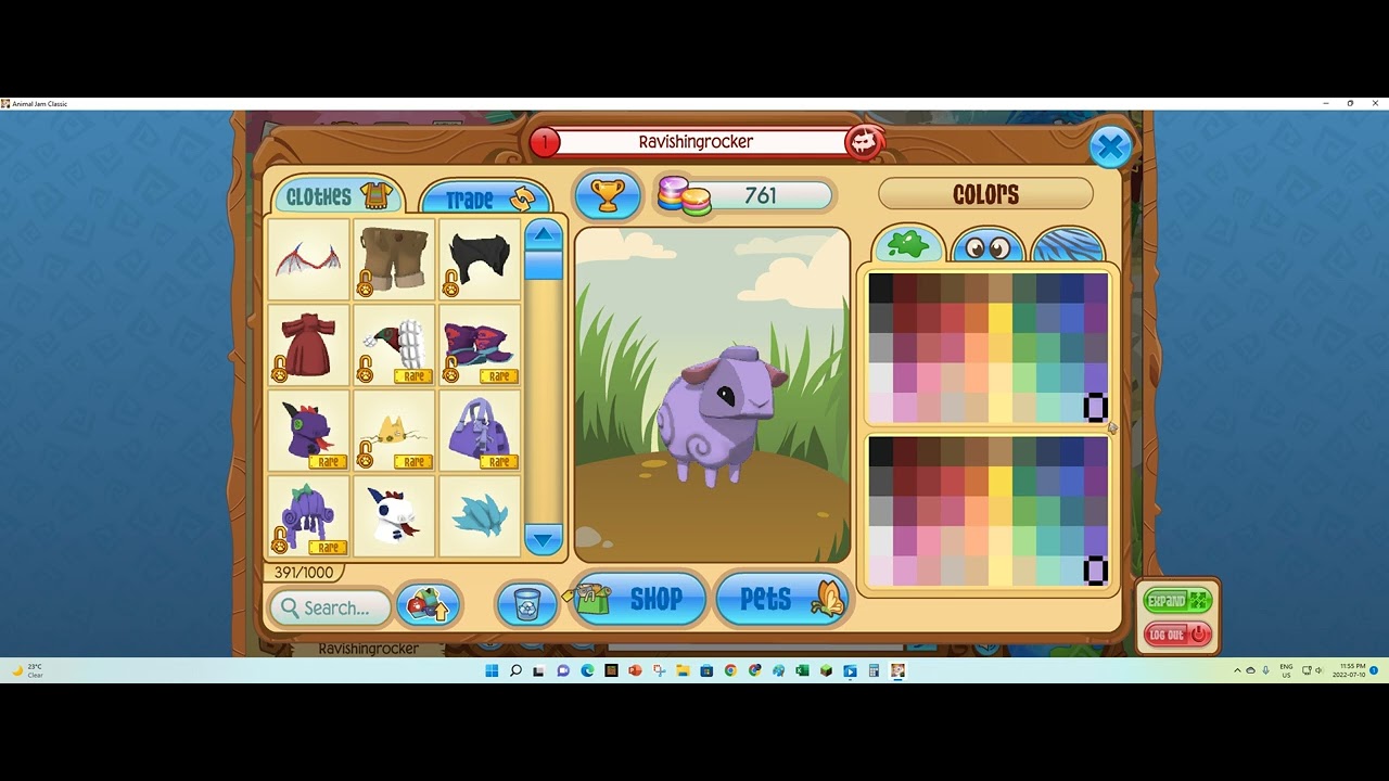 How to get Secret Color in Animal Jam Classic (Magenta) - YouTube