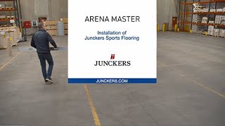 Junckers Arena Master Installation Video