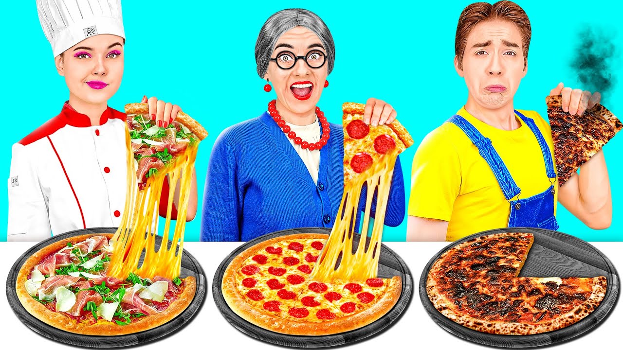 Wednesday vs おばあちゃんの料理チャレンジ | クレイジーチャレンジ Best Funny Challenges