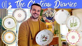 What's Inside the Chateau's China Pantry? | Our Collection of Royal Dinner Services! 👑🍽️