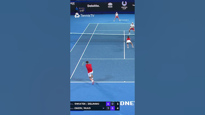 Iga Swiatek Going Toe-To-Toe With Casper Ruud 🤝