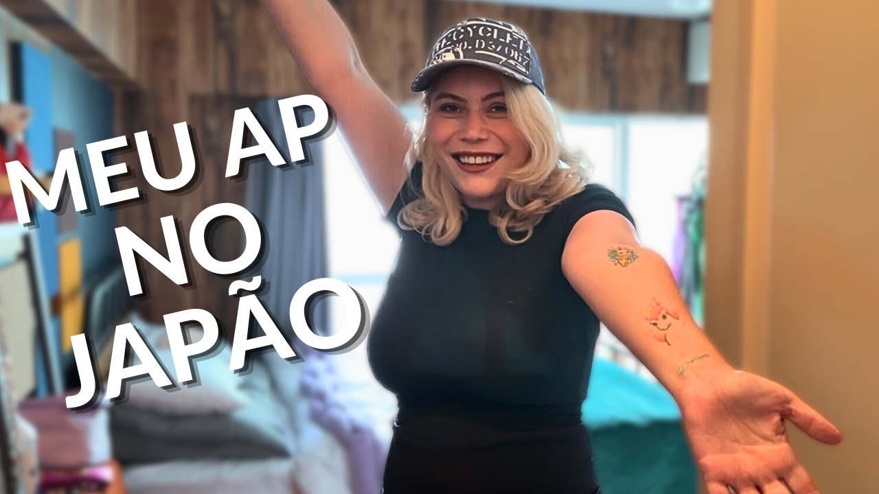 TOUR pelo meu apartamento de 14 MIL REAIS no JAPÃO