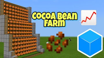 How To Make A Cocoa Bean Farm | Cubecraft Skyblock