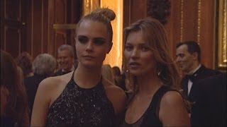 Benedict Cumberbatch, Cara Delevingne and Emma Watson at Prince William's royal fundraiser
