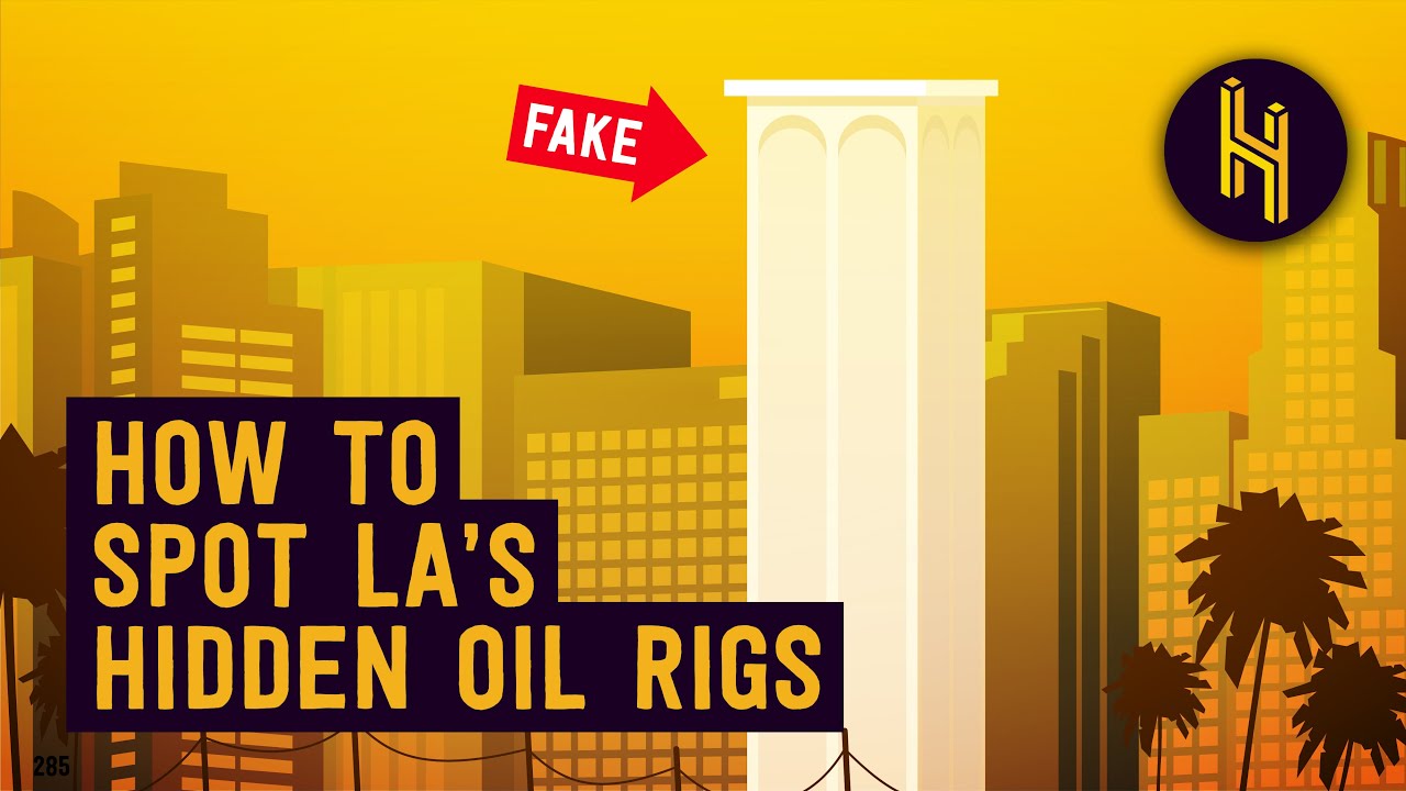 ⁣The Fake Buildings That Hide LA’s Massive Oil Industry