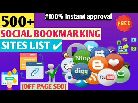 Social Bookmarking Backlinks